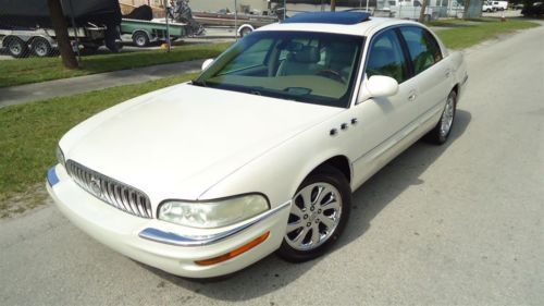 2004 buick park avenue ultra edition super charged one fla owner no reserve set