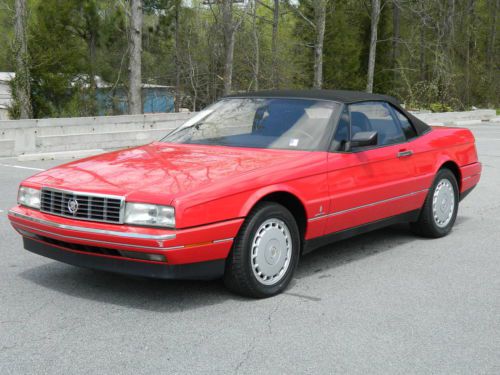 1992 cadillac allante 2 door convertible, low miles! rare! 1ownr pininfarina !!!