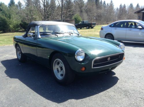 1980 mgb 4-cylinder, 4-speed, some body mods, practically everything new