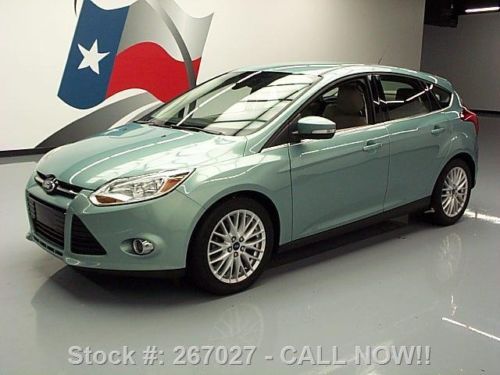 2012 ford focus sel automatic leather alloy wheels 45k texas direct auto