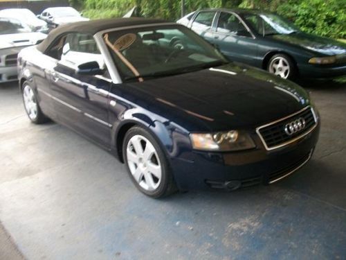 2006 audi a4 1.8t cabriolet convertible ice cold ac very clean car