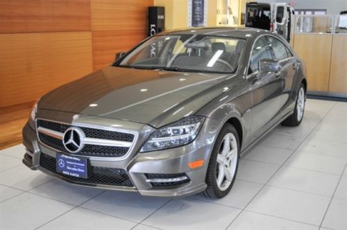 Certified used 2012 cls550 4matic with nightview  lane tracking heated wheel