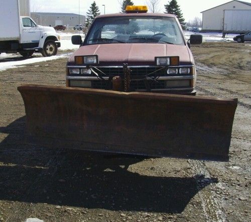 1988 chevy 4x4 plow truck