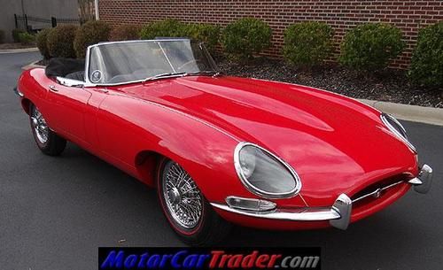 1967 jaguar e-type series i roadster, fully restored, low orig. miles, must see!