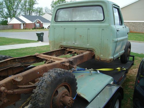 1969 ford f350 cab and chassis