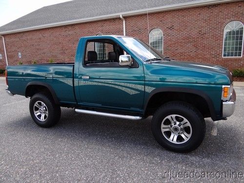 1997 nissan pickup truck xe 4x4 2400 chrome package ac only 106k miles