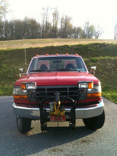 1996 ford f250 4x4 with plow