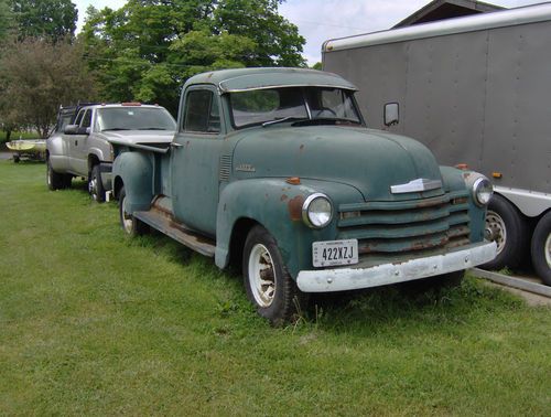 1953 chevy, 1 ton long bed, 3800 series