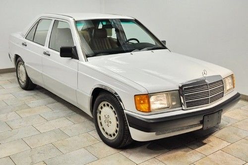 1990 mercedes-benz 190e low miles  with brown lqqk