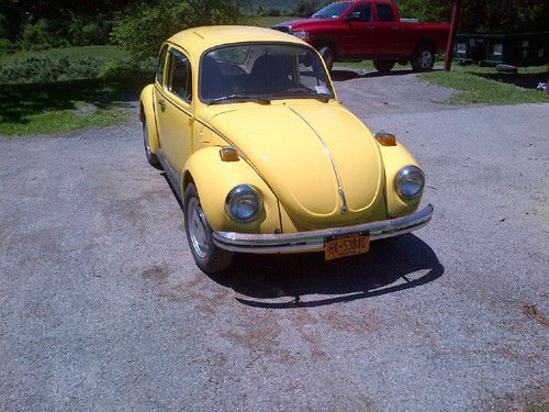 1973 super beetle with sunroof