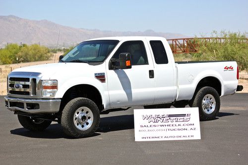 2008 ford f250 diesel 4x4 xlt 4 door leather 4wd 6.4l new fuel pump see video