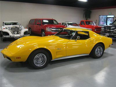 1973 chevrolet corvette coupe 454 v8 automatic 1 owner ca car factory pb ps ac