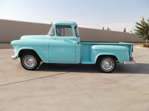 1955 chevy 3100 big window shortbed pickup