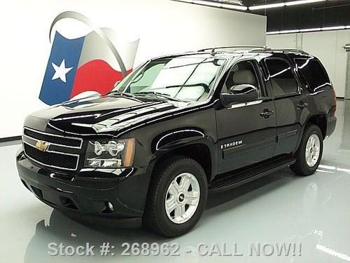 2009 chevy tahoe lt xfe leather 8-pass nav rear cam 37k texas direct auto