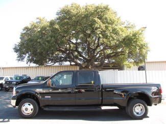 Lariat leather pwr opts cruise cd 1 owner powerstroke diesel dually 4x4!