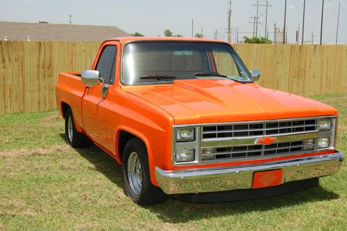 1984 chevy c1500 harley themed show truck - stunning!
