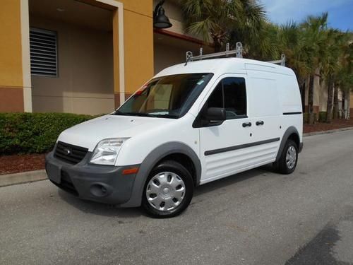 2011 ford transit connect xl cargo with bins and ladder rack