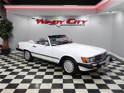 1989 mercedes benz 560sl roadster~72k~hardtop~cold a/c~2 owners~books~pristine!