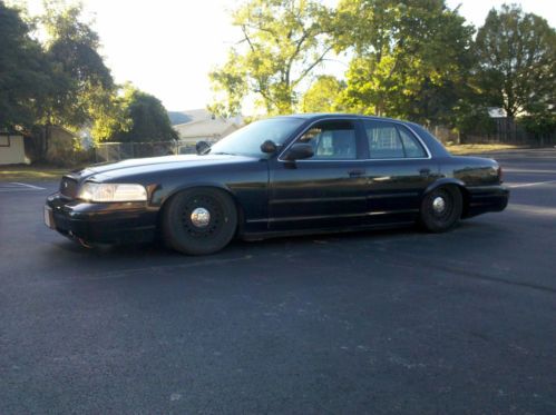 2002 ford crown victoria p71 police interceptor bagged lowrider