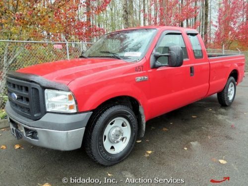 2005 ford f-250xl superduty pickup truck 4-dr extended cab triton 5.4l 8&#039; bed