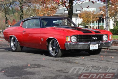 1972 chevelle supercharged 350 - baer disc brakes, 12 bolt posi, buckets &amp; more