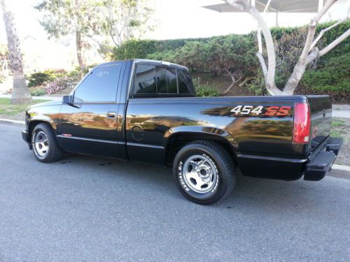 1990 chevy 454 ss truck-49k low mi new tires,lowered,supersport stock,big block