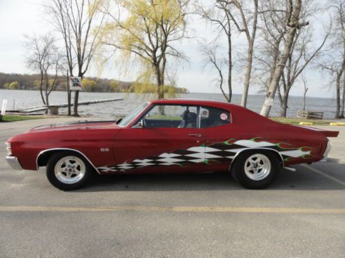 1971 chevrolet chevelle base hardtop 2-door street or strip roll cage hot rod