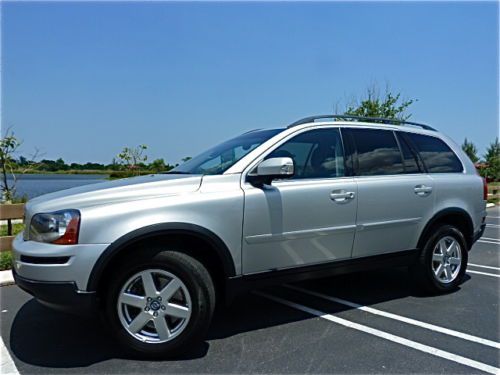 07 volvo xc90 3.2 1-owner! dvd&#039;s! 3rd row seat, booster seat wood steering wheel