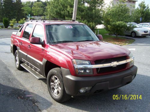 2004 avalanche z71 lt 4x4 excellent condition nr 4 wheel drive tow package