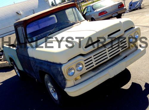 1959 ford f-100 working condition new v-8 engine!