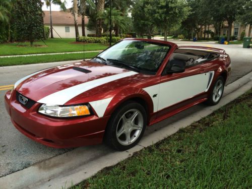 2000 ford mustang gt convertible 2-door v8 4.6l auto 50k miles everything works