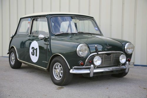 1964 austin mini cooper s rally car