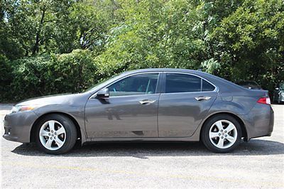 Acura tsx low miles 4 dr sedan automatic gasoline 2.4l 4 cyl polished
