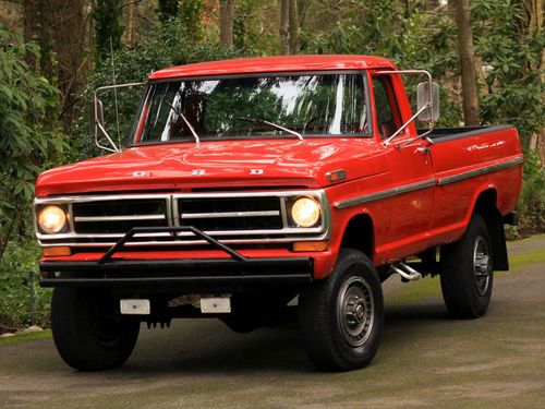 Selling world wide 1972 ford f250 highboy 4x4 great shape
