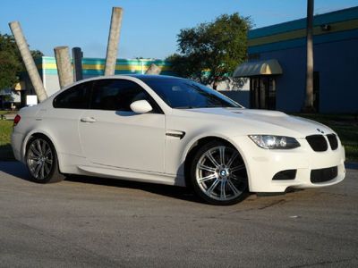 M3 sport coupe smg v8 white over red fox leather xenon lights