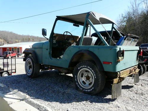 1976 jeep cj5 with factory 304 v-8 and 3 speed