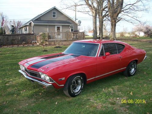 68 chevlle,sports coupe,big block,muscle car