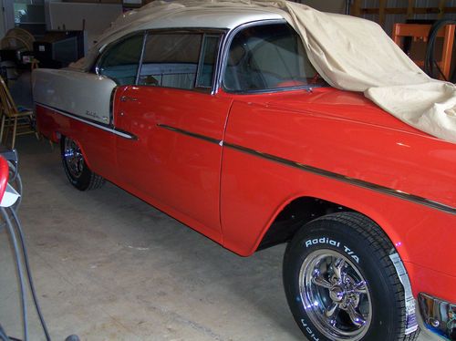 1955 chevy bel air sport coupe rust free rebuilt 350