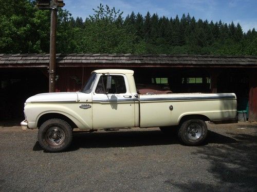 1966 ford f100 factory 4x4 pickup, 352 4-speed, clean original truck