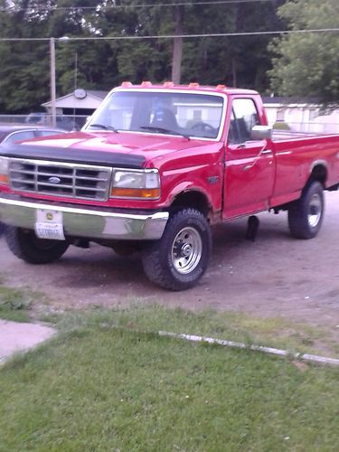 1994 f-250 4wd / overdrive with 351 powerhouse 5.8 fi v8