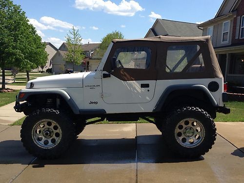 1997 jeep wrangler sport 4.0l,lifted and built