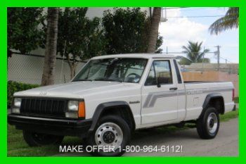 1989 jeep comanche 2.5l i4 5 speed no reserve great on gas rare find orig miles
