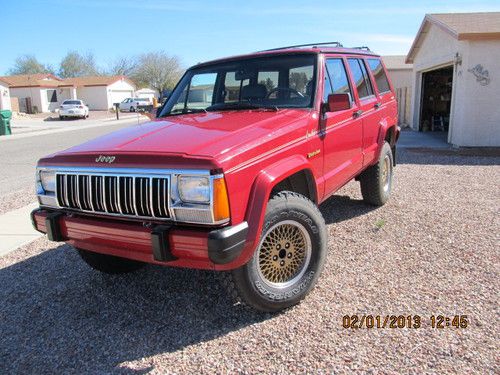 1989 jeep cherokee limited sport utility 4-door 4.0l