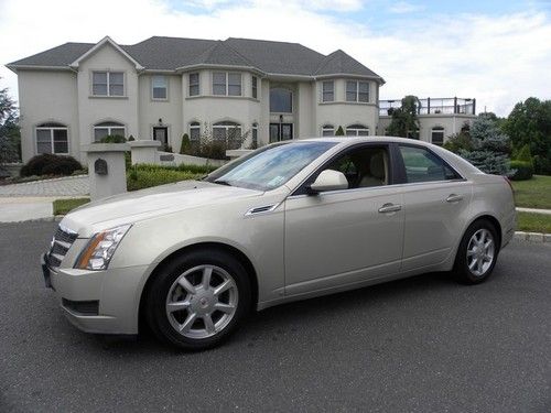 2009 cadillac cts-4  3.6l engine panarama roof &amp; all wheel drive  low reserve