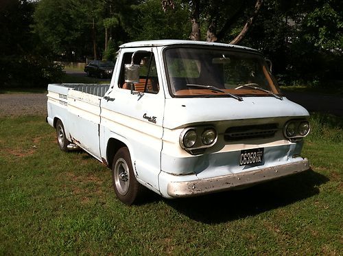 1961 chevrolet corvair 95 ramp truck runs, drives and is currently registered