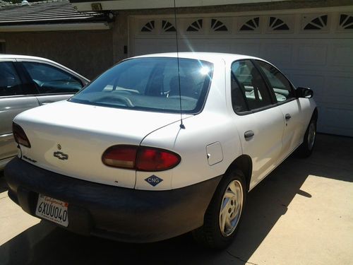 1999 chevy cavalier cng &amp; gas- biofuel