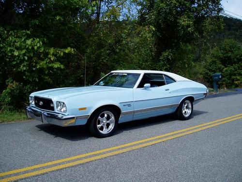 1973 ford torino sport..351 ci v8..auto..#'s match..48k miles..1 family owned..