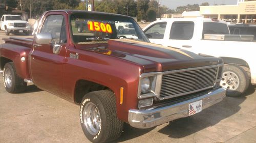 1977 chevrolet custom deluxe pick up truck