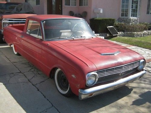 1963 ford falcon ranchero pickup-v8 -stick-solid-dependable-clean- 60 61 62 64
