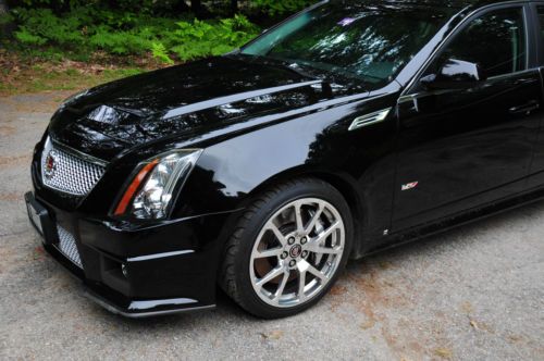 The one cadillac cts-v fast clean 49,000 miles - vader&#039;s - top of the line black